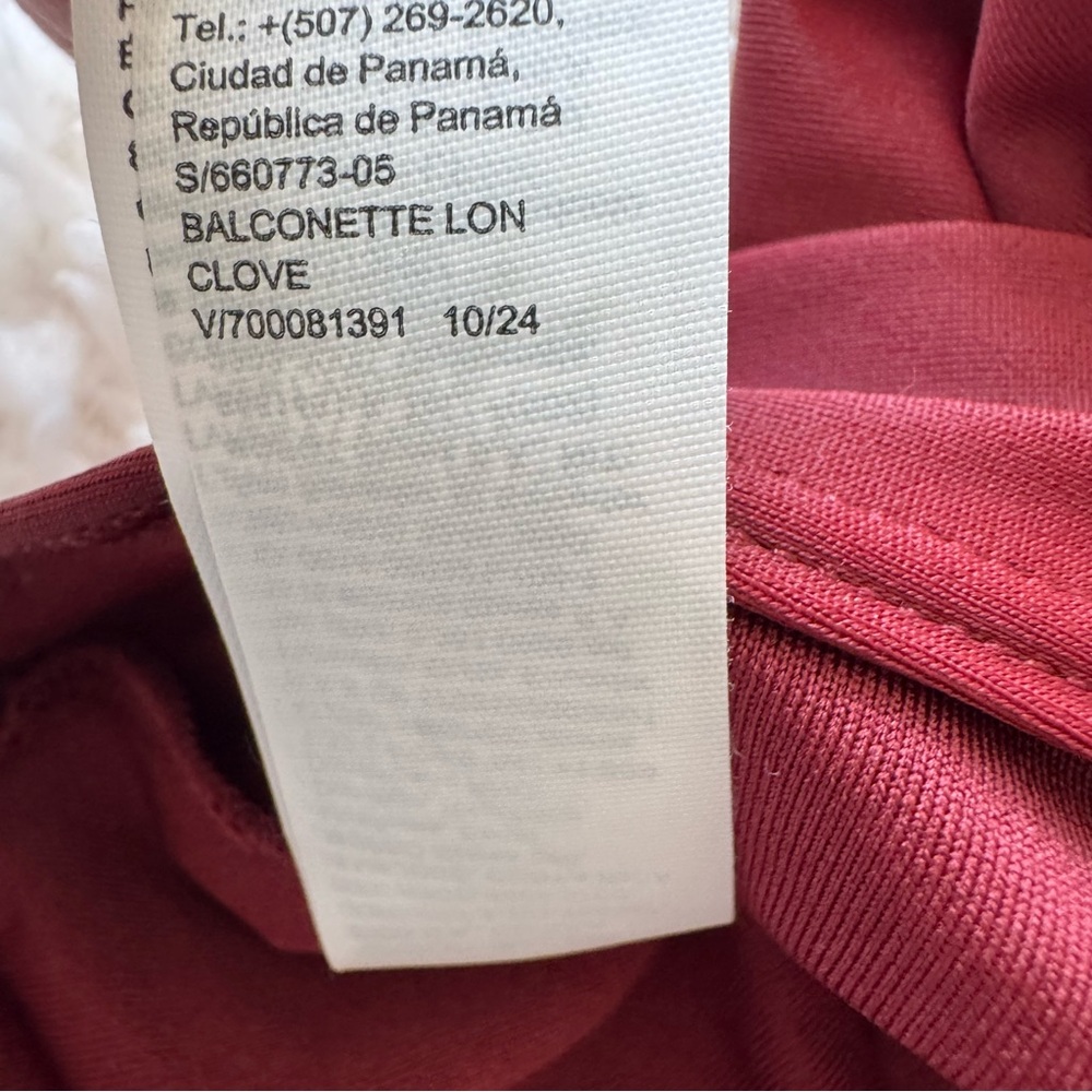 Old Navy bundle (2) Long Sleeve ruched blouse & red Balconette crop top Sz Large - Picture 13 of 15